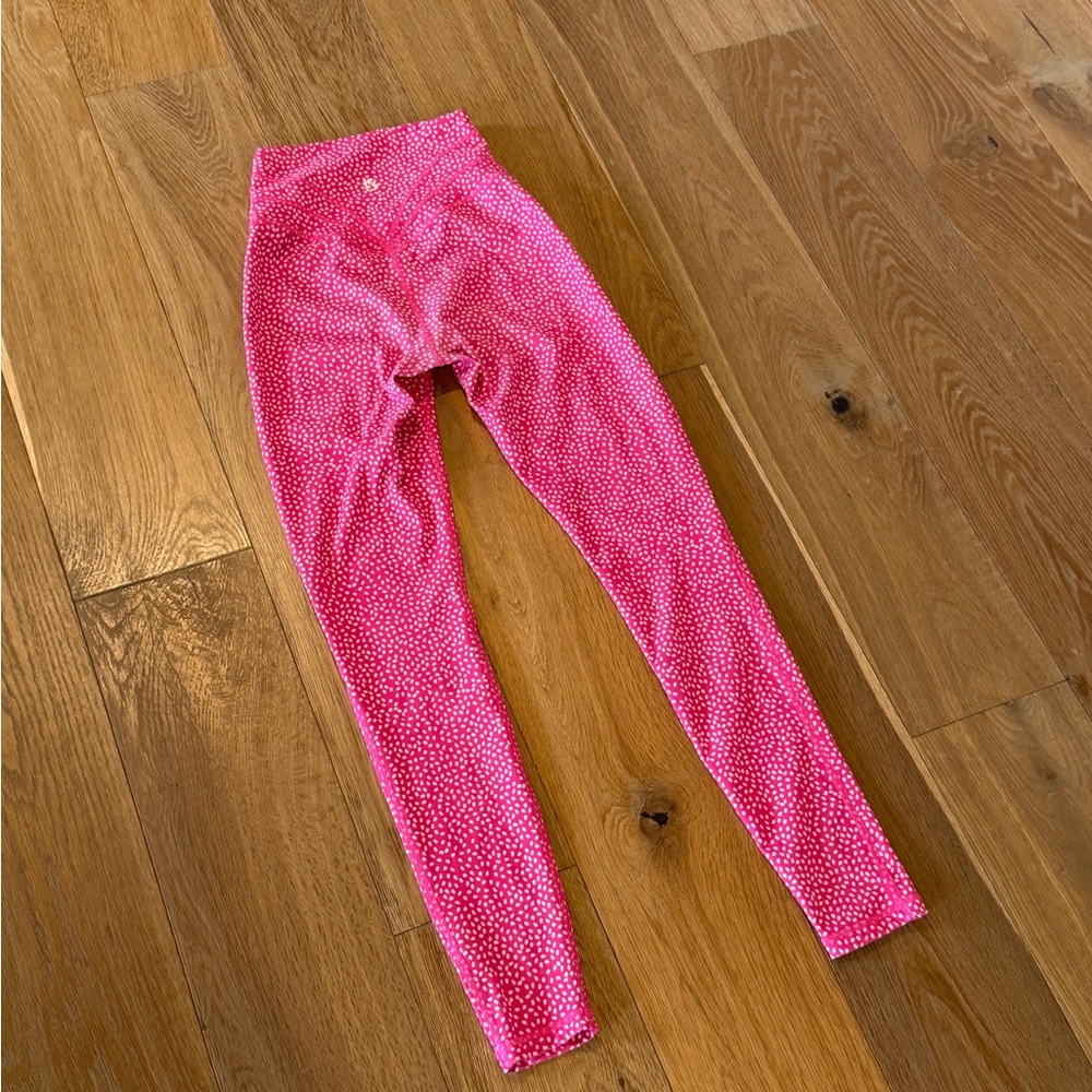 Buffbunny Vibrant Pink Polkadot Women’s Leggings XS - Picture 7 of 11